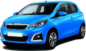 Ενοικιάσεις Αυτοκινήτων Ρόδος Peugeot 108
