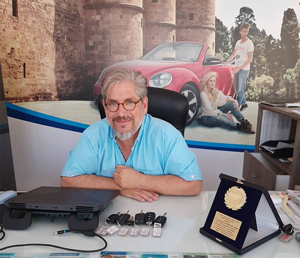 Savvas Dimitropoulos, Rhodes Travel Advisor Rhorent Rent a Car Rhodes